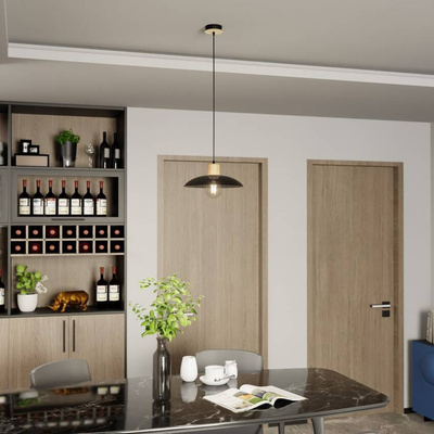 Żyrandol KOBE 1 BLACK