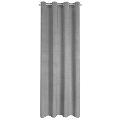 Zasłona Eliza szara 140x250