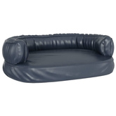 vidaXL Ergonomiczne legowisko dla psa, ciemnoniebieskie, 60x42 cm