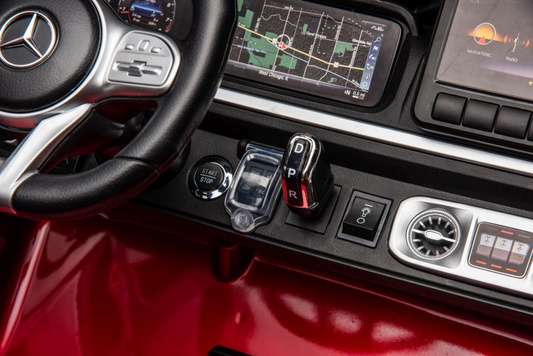 Auto Na Akumulator Mercedes G63 4X4 XXL 24V14AH Czerwony Lakierowany