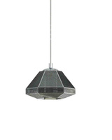 Designerska geometryczna Lampa wisząca ETCHi – CHROME E27 AD306