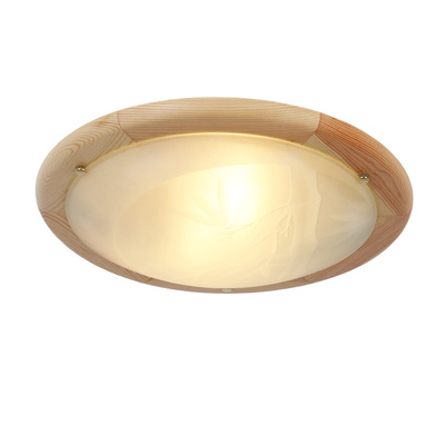 Lampa Sufitowa Candellux Bamboo 14-06653 Plafon Drewno Standard 2X60 W E27 Sosna