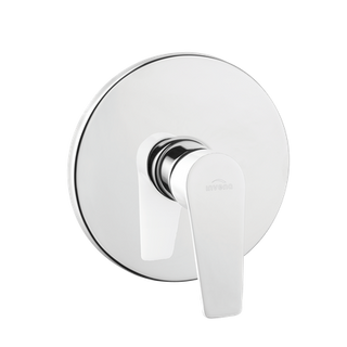 Podtynkowa bateria natryskowa 1-funkcyjna Dokos biały/chrom  Invena