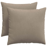 Poduszki na sofę 2 pcs Ciemnoszary 50 x 50 cm tkanina