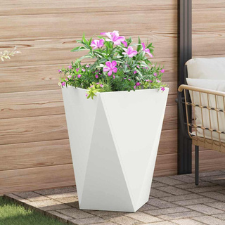 Donica Biały 50 x 50 x 75 cm Stal