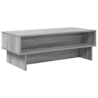Stolik kawowy Szary Sonoma 100 x 46 x 35 cm Drewno inżynieryjne