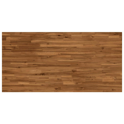 Kwadratowy stół do jedzenia 160 x 80 x 75 cm Lite Drewno Akacji