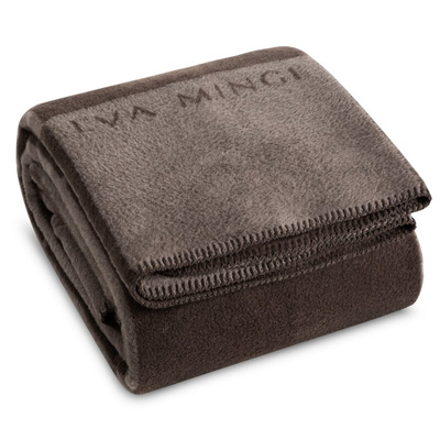 Koc brązowy 220x240