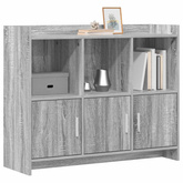 Bufet Szary Sonoma 98,5 x 33 x 80 cm Drewno inżynieryjne