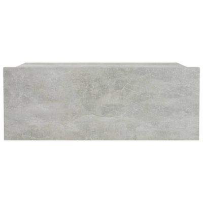 vidaXL Wiszące szafki nocne, 2 szt., betonowa szarość, 40x30x15 cm