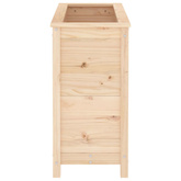 vidaXL Donica ogrodowa, 82,5x40x78 cm, lite drewno sosnowe