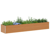 Podniesiona rabata ogrodowa 485 x 100 x 68 cm