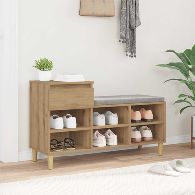 Szafka na buty 102 x 36 x 60 cm Materiał drewnopochodny