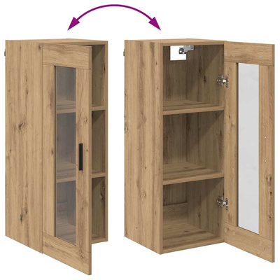 Highboard Dąb rzemieślniczy 34,5 x 34 x 180 cm