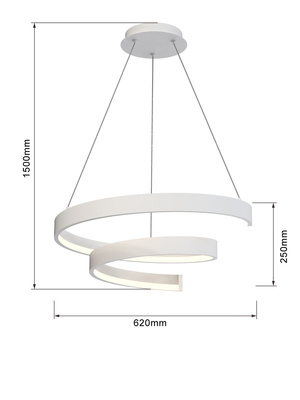 Lampa wisząca TOPPO 6032-0106