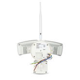 18W Naświetlacz LED SMD z czujnikiem ruchu i kamerą / Wifi / Barwa:6000K / Obudowa: Biała