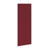 Roleta plisowana Bordowy Czerwony 75x200 cm Szerokość tkaniny