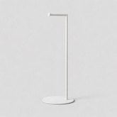Prosty, biały stojak na papier toaletowy KS-60 PAPER STAND - KAJA HOME