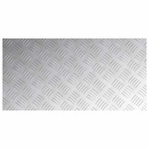 Stopień Prostokątny 2 pcs Srebrny 80 x 40 cm Aluminium