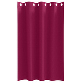 Firany blackout z kółkami 2 pcs Czerwone wino 175 x 140 cm