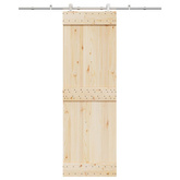 System do mocowania drzwi przesuwnych, 200 cm, stal, srebrny