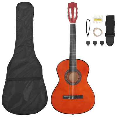 8-cz. zestaw do nauki gry na gitarze klasycznej, 3/4, 36