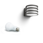 Philips Hue kinkiet zewnętrzny czarny Lucca 2700K 1740193P0