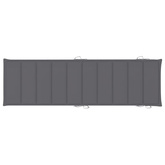 vidaXL Leżaki z poduszkami i stolikiem, 2 szt., lite drewno akacjowe