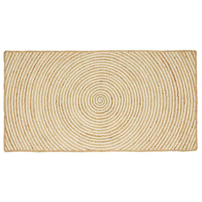 Dywany pokojowe Biały 80 x 150 cm Juta