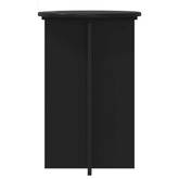 Stojak na rośliny 2 pcs Czarny ?40 x 60 cm Drewno inżynieryjne