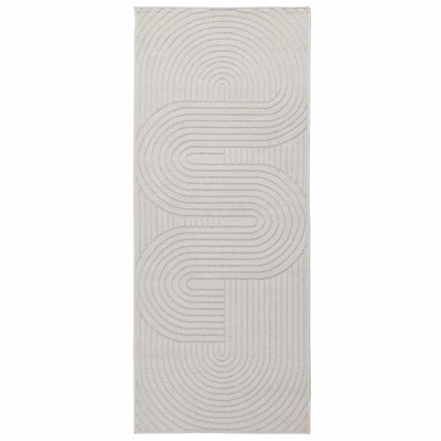 Dywany pokojowe PALMERAS Kremowy 200 x 80 cm Poliester