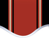 Tkanina do markizy, pomarańczowo-brązowa, 400 x 300 cm