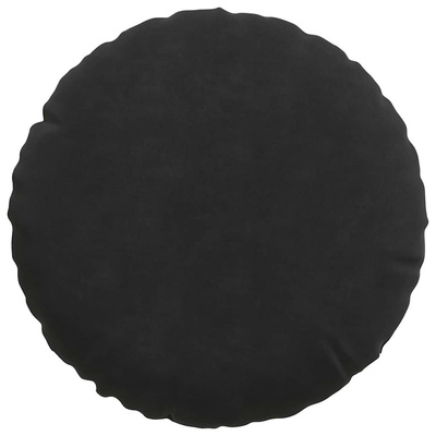 Poduszki na siedziska 2 pcs Czarny ?30 x 13 cm Aksamit