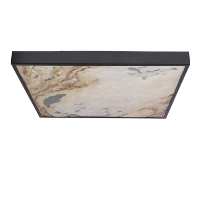 Luxan Lampa sufitowa 59x59 czarny 90w led 4000k led indian autumn