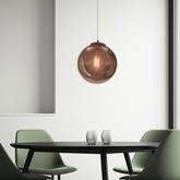 Lampa sufitowa wisząca 1X60W E27 patynowy CLUB 31-51219