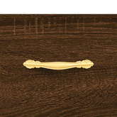vidaXL Szafka pod TV, brązowy dąb, 150x30x44,5 cm