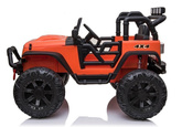 Auto Terenowe Na Akumulator Jeep JC666 Światła LED MP3 Pilot Pomarańczowy