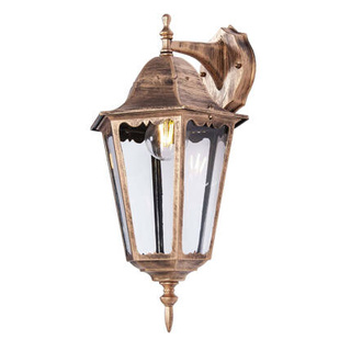 Kinkiet K-5006A DOWN CZARNY/ZŁOTY z serii LOZANA