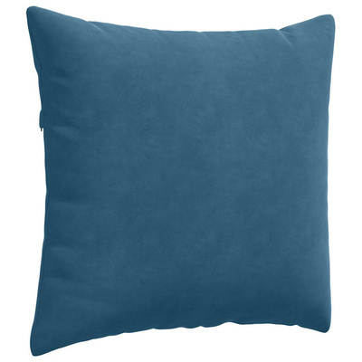 Poduszki na sofę 2 pcs Niebieski 45 x 45 cm Tkanina sztruksowa