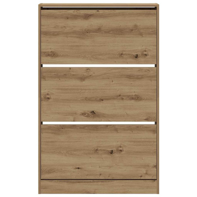 Szafka na buty 80 x 21 x 125,5 cm Materiał drewnopochodny