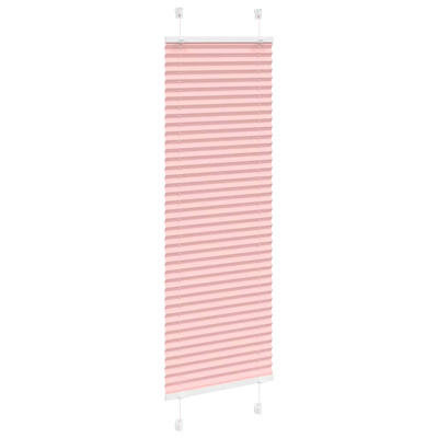 Roleta plisowana różowa 40x150 cm Szerokość tkaniny 39,4cm