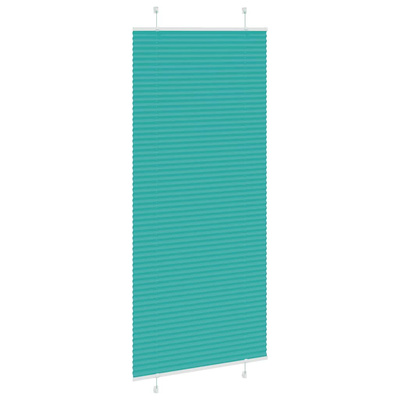 Roleta plisowana Zielony Benzyna 95x200 cm Szerokość tkaniny
