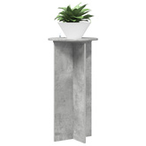 Stojak na rośliny 2 pcs Betonowy szary 40 x 40 x 80 cm