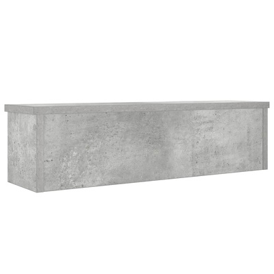 Półka kuchenna składana, szarość betonu, 50x15x16 cm