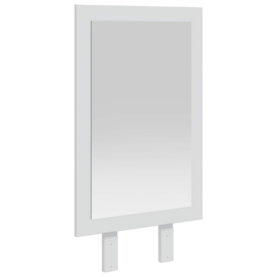 Zestaw toaletki FAUSKE 4 szt. Biały 76 x 50 x 143 cm