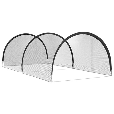 Baseball i Softball Czarny 702 x 369,5 x 243,5 cm Poliester