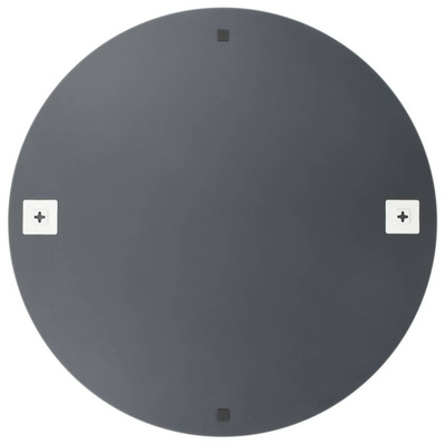 vidaXL Lustro ścienne z lampkami LED, okrągłe, szklane