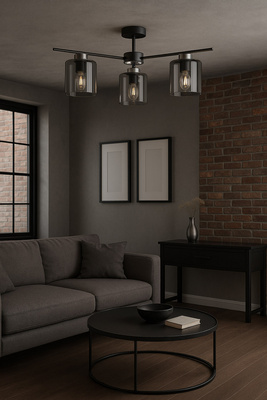 Lampa sufitowa K-5526 z serii LUNA