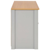 vidaXL Szafka pod TV, szara, 120 x 39 x 58 cm