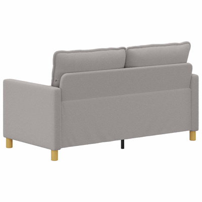 Sofa jasnoszary 156 x 81 x 87,5 cm tkanina